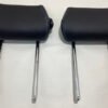IMG_0326__13780 2016-2021 F87 BMW M2 Dakota Black Leather Rear Seat Headrests / Blue Stitching / B2008