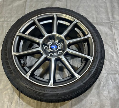 IMG_0873__10467 2017-2020 Subaru BRZ Performance 17x7.5" OEM Wheel Rim w/ Tire / FB053