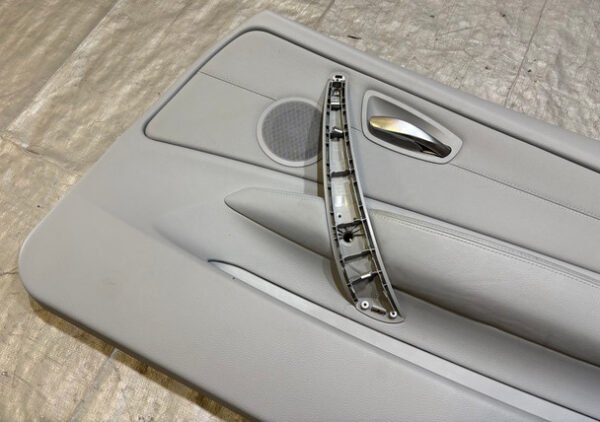 IMG_1621__78494 2008-2013 BMW E88 128i 135i Convertible Interior Door Panels / Gray / Pair / B1013