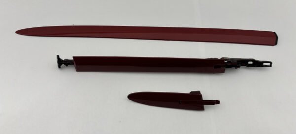 IMG_4087__82014 2008-2013 E93 BMW M3 Convertible Driver Side Roof Molding Hinge Cover Trims / E9M06