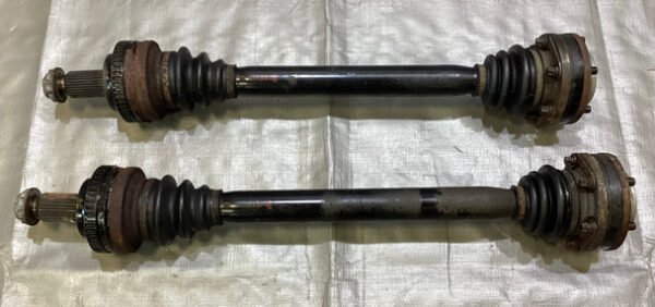 IMG_4814__42832 2001-2006 E46 BMW M3 Rear CV Axles / Half Shafts / Pair *DAMAGE* / 95K M3018