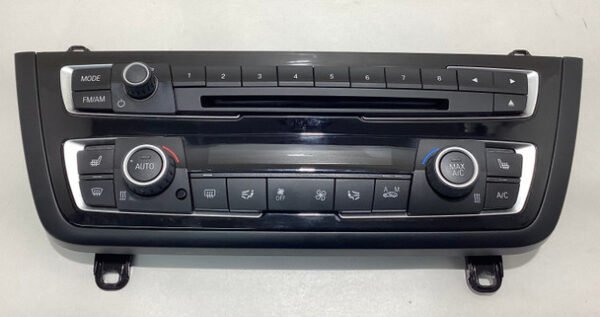 IMG_5604__47914 2015-2020 F80 F82 F83 BMW M3 Automatic Climate Control / Radio Control Faceplate / F8M06