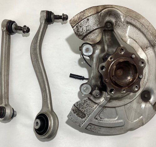 IMG_5746__41641 2015-2020 F80 F82 F87 BMW M2 M3 M4 Passenger Front Spindle Hub w/ Control Arms / 95k / F8M06