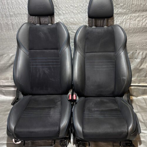 IMG_6292__98821 2015-2018 Subaru WRX STI Series Blue Black Suede Seats w/ Blue Stitching / 62K SS018