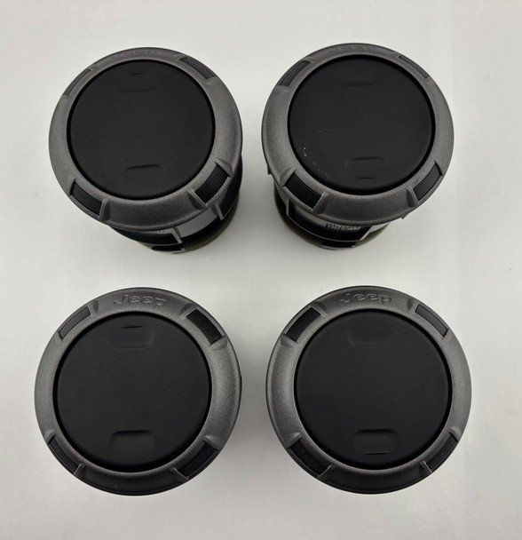 2011-2018 Jeep Wrangler JK Interior AC Vents / Set of 4 / Gray / 72K JK017