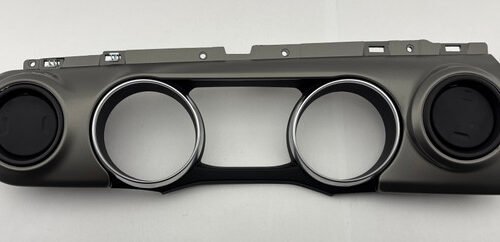 IMG_6872__42333 2018-2024 Jeep Wrangler JL Sport Dashboard Cluster Surround Trim / Gray / JL012