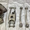 IMG_9765__75270 2015-2020 F80 F82 F87 BMW M2 M3 M4 Driver Rear Knee Spindle Hub w/ Control Arms / 34K B2008